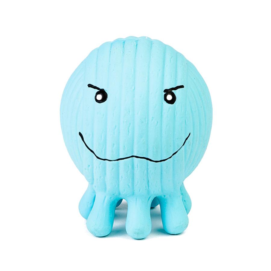 Bud'Z Jouet En Latex Avec "Squeaker" Pour Chien - Extraterrestre Téo Bleu 3.5-in