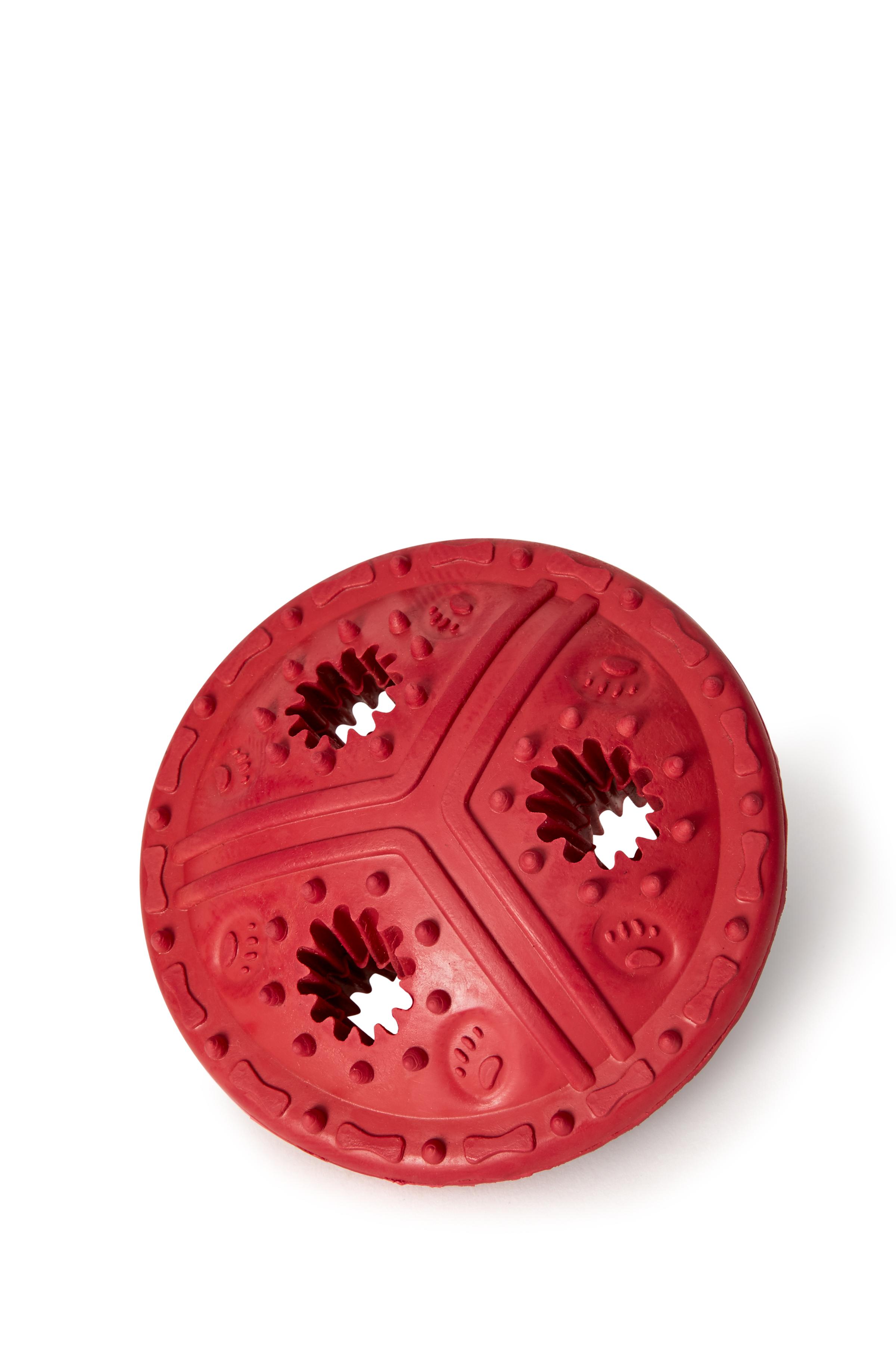 Jouet pour chien Bud'z Rubber Tough Disk, rose, 11 cm