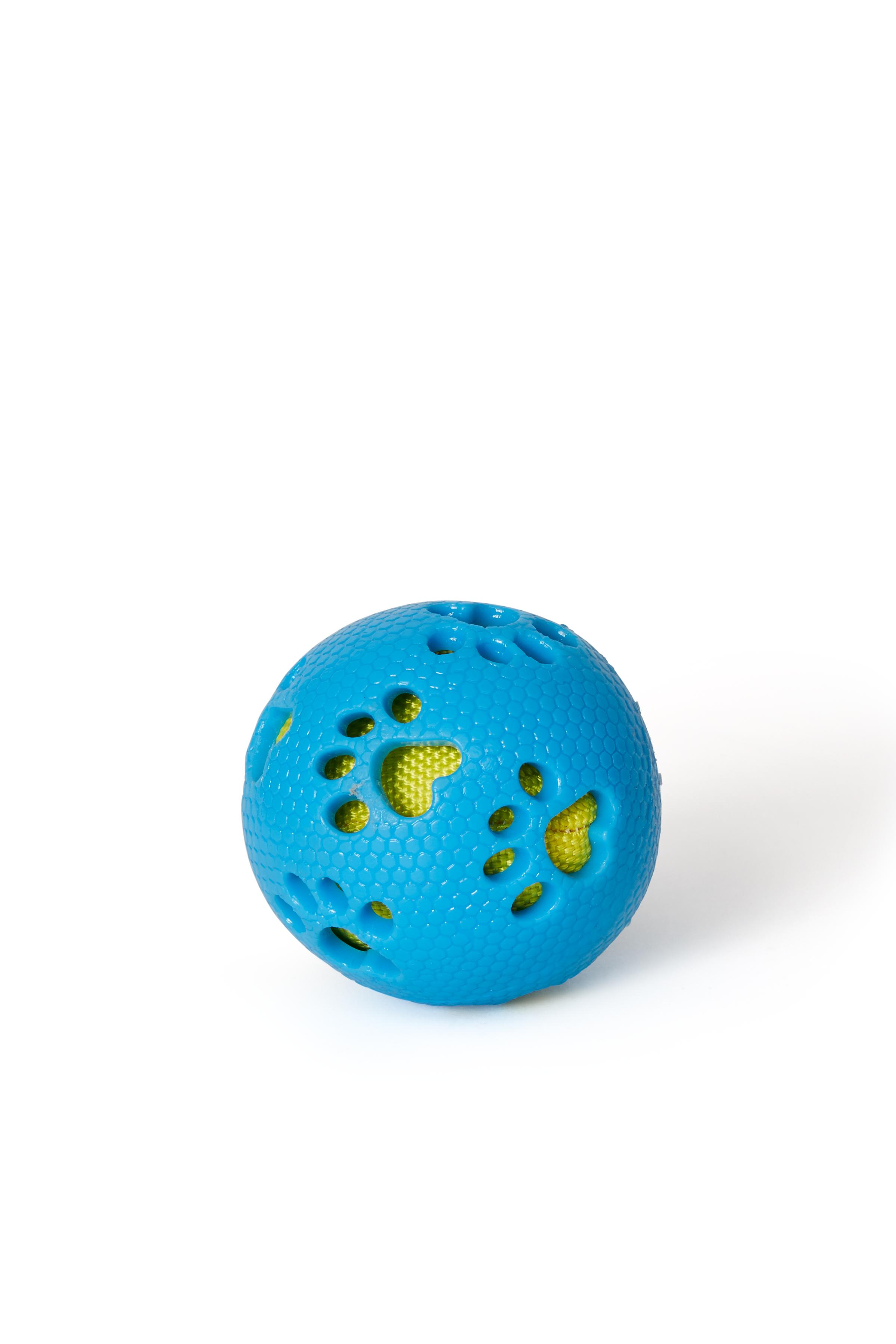 Bud'z Rubber Ball Dog Toy, Blue