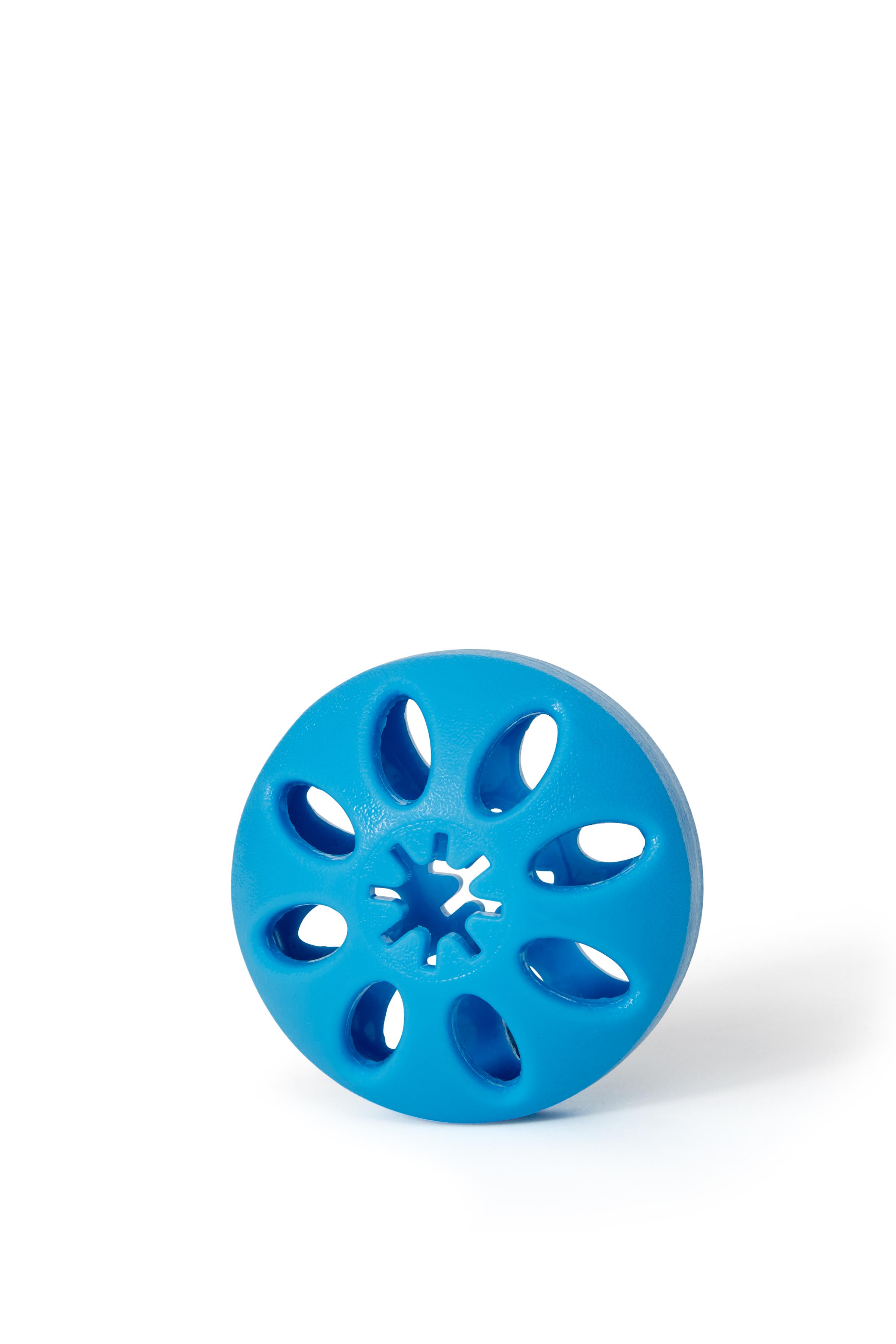 Bud'z Disque en Caoutchouc Jouet pour chien, bleu, 7,5 cm
