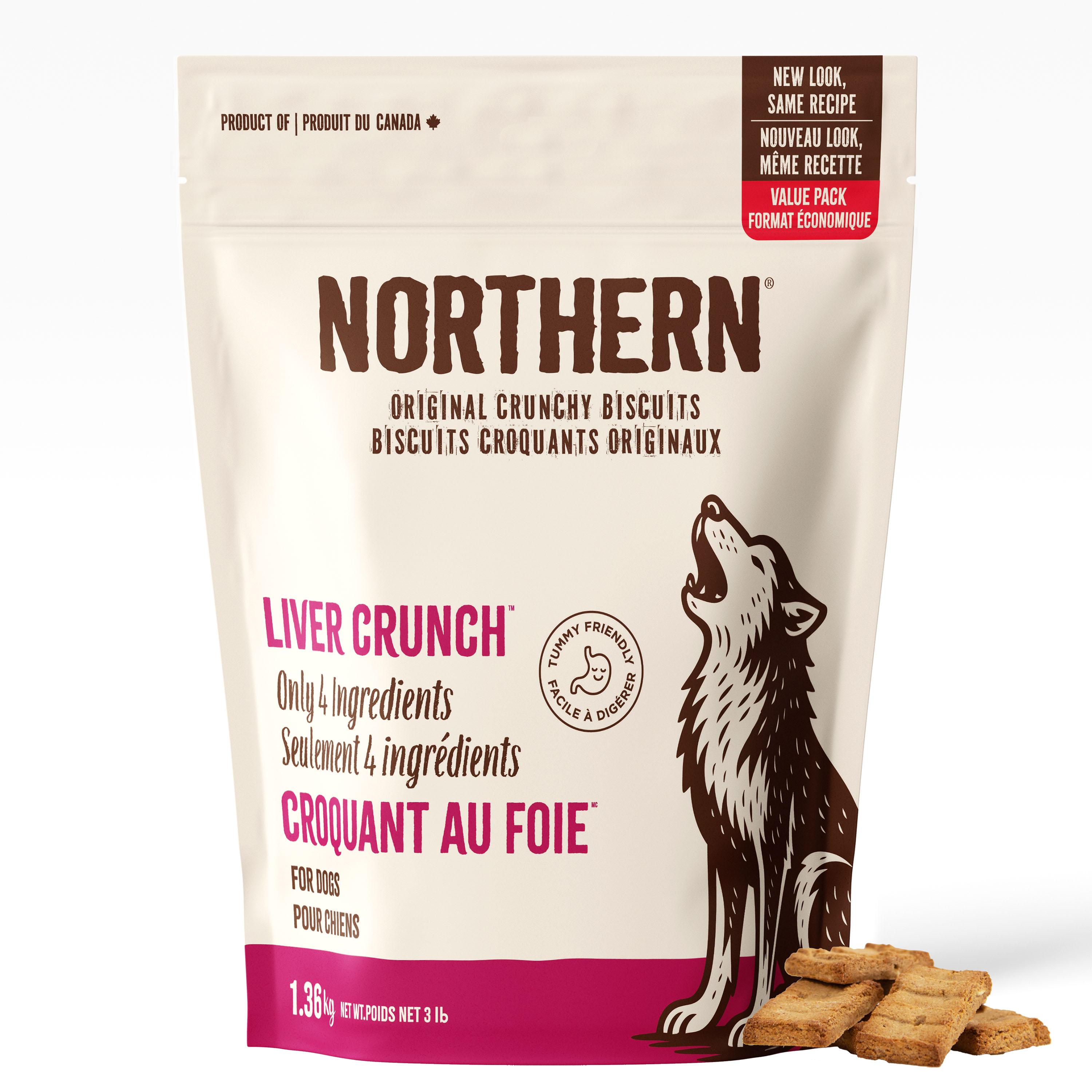 Northern Biscuit Liver Crunch Dog Treats, 1.36-kg
