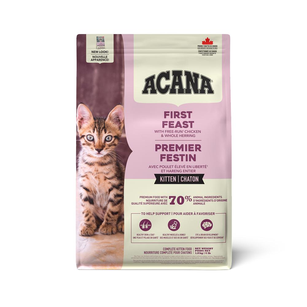 ACANA First Feast Kitten Dry Cat Food (CA)