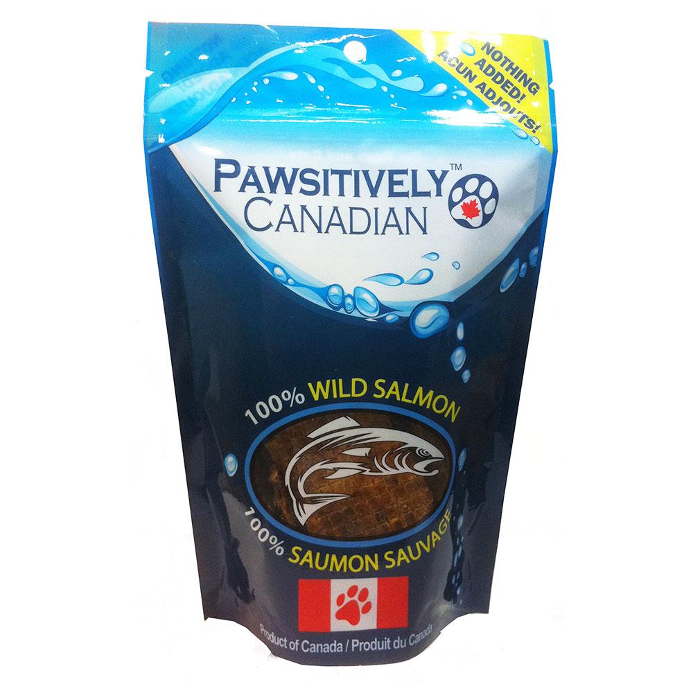 Yappetizers Pawsitively Canadian Wild Salmon Dog Treats, 85-gram (Size: 85-gram)