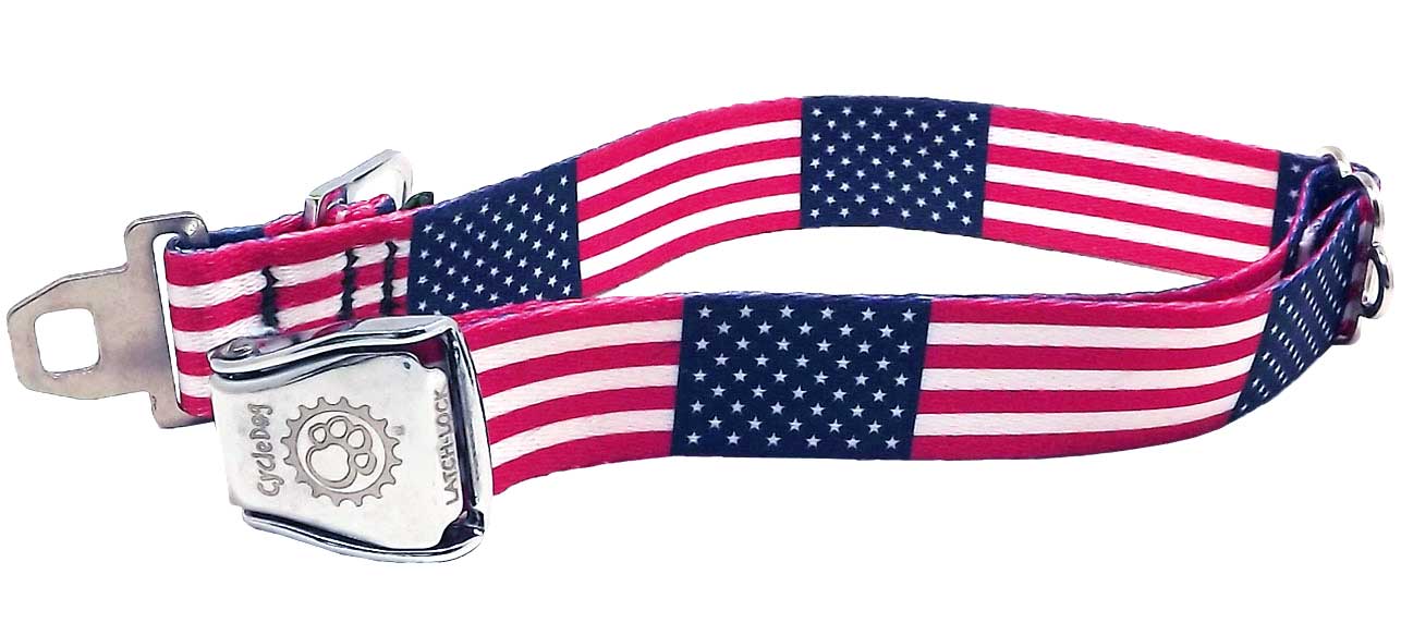 Cycle Dog Ecoweave RegWidth Collar with Plastic Buckle for Dogs, USA