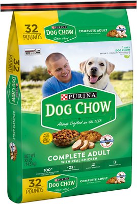 Dog Chow Complete Adult with Real Chicken Dry Dog Food, 32-lb