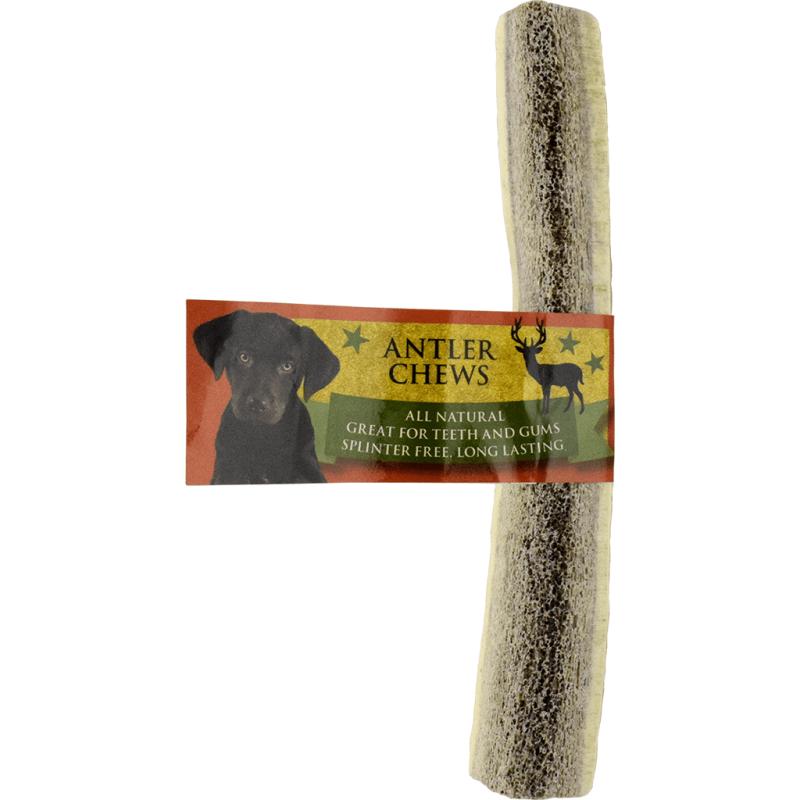 Silver Spur Split Elk Antlers Dog Treats, 6.75-7-in