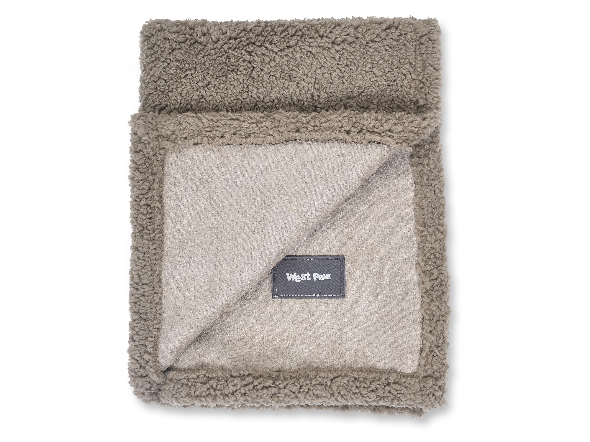 West Paw Big Sky Dog Blanket, Oatmeal, Large, 56-in x 73-in