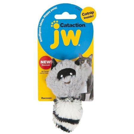 JW Pet Skunk Plush Catnip Cat Toy, Grey