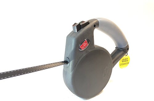 Wigzi Retractable Leash, Black