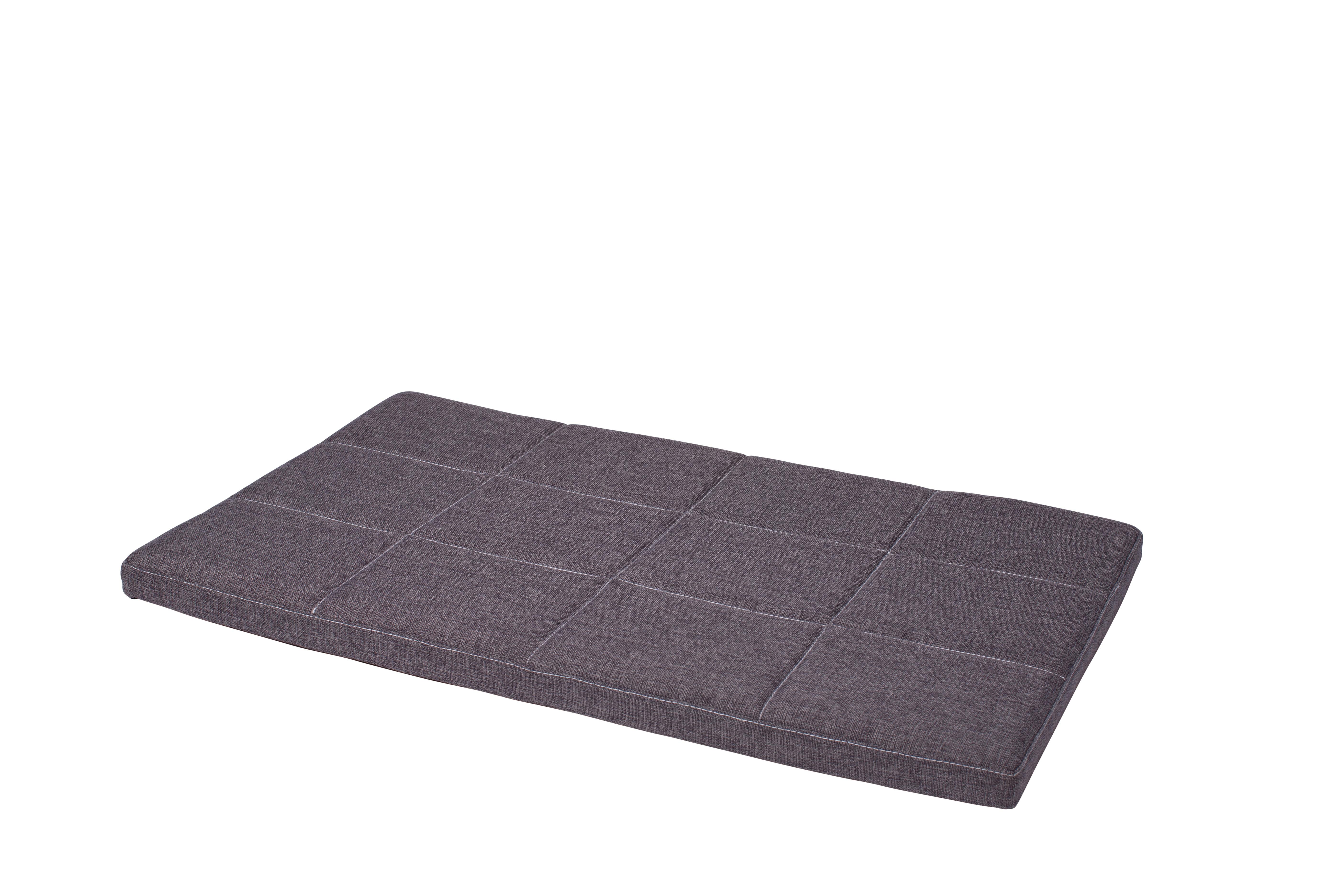 Bud'Z Lit Plat Comfort, Idéal Pour Les Cages, Gris 47-inX28,5-inX2-in (Cage 48-in)