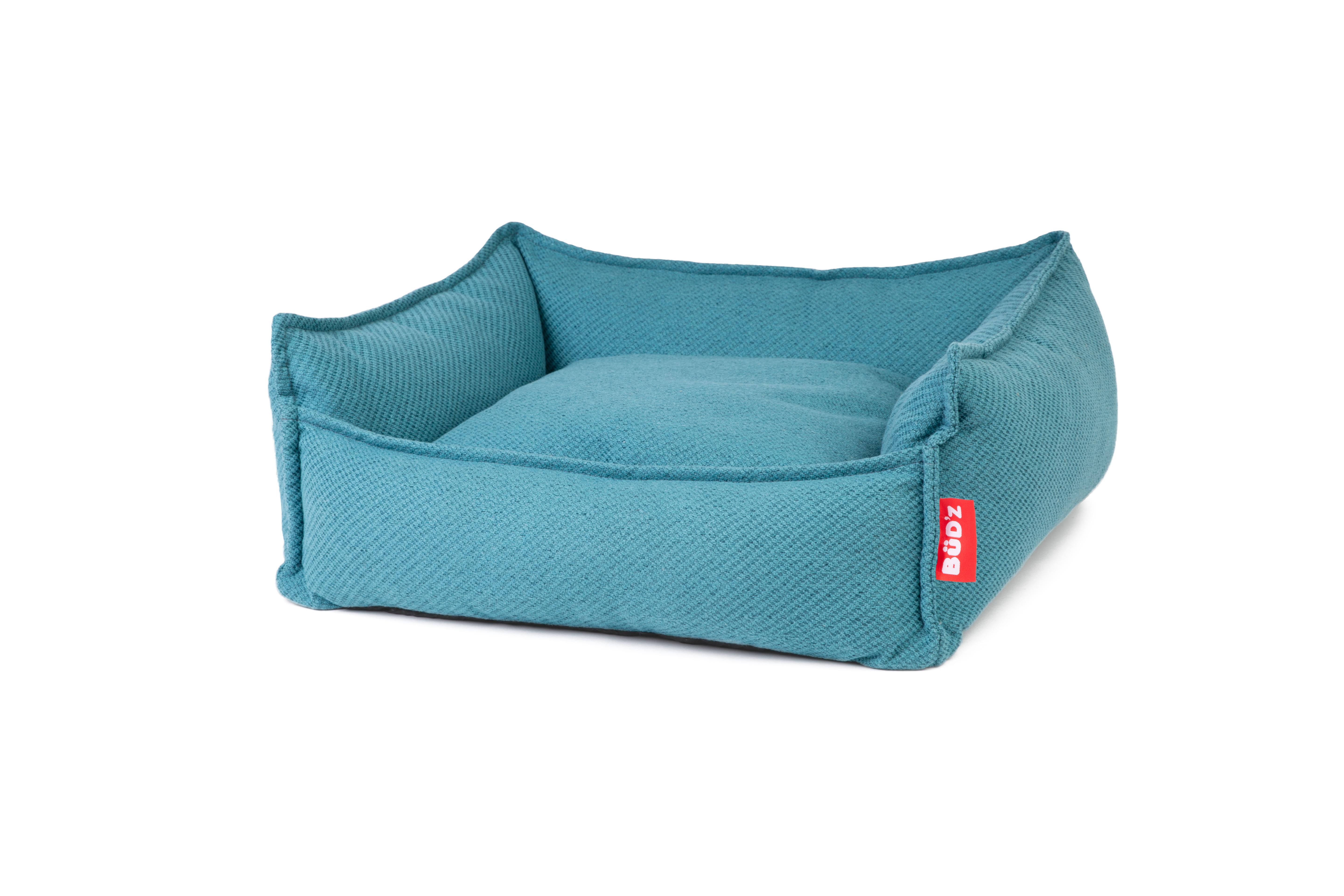 Bud'z Cuddler Anemone Dog Bed, Azur, 70 x 60 x 22-cm