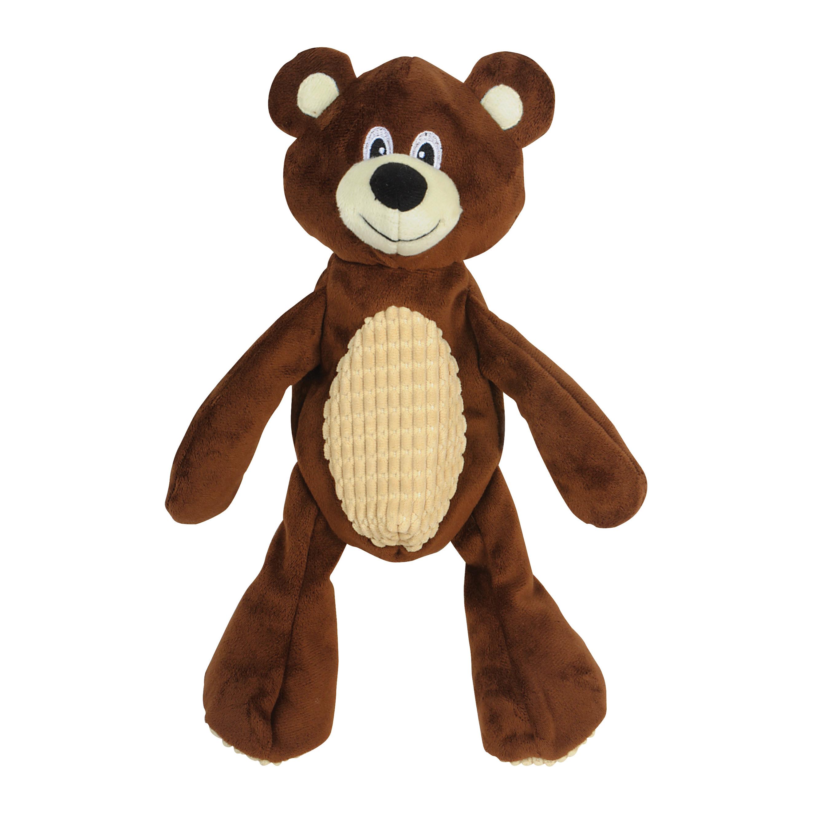 Smart Pet Love Tender-Tuffs Crinkle Happy Bear Dog Toy
