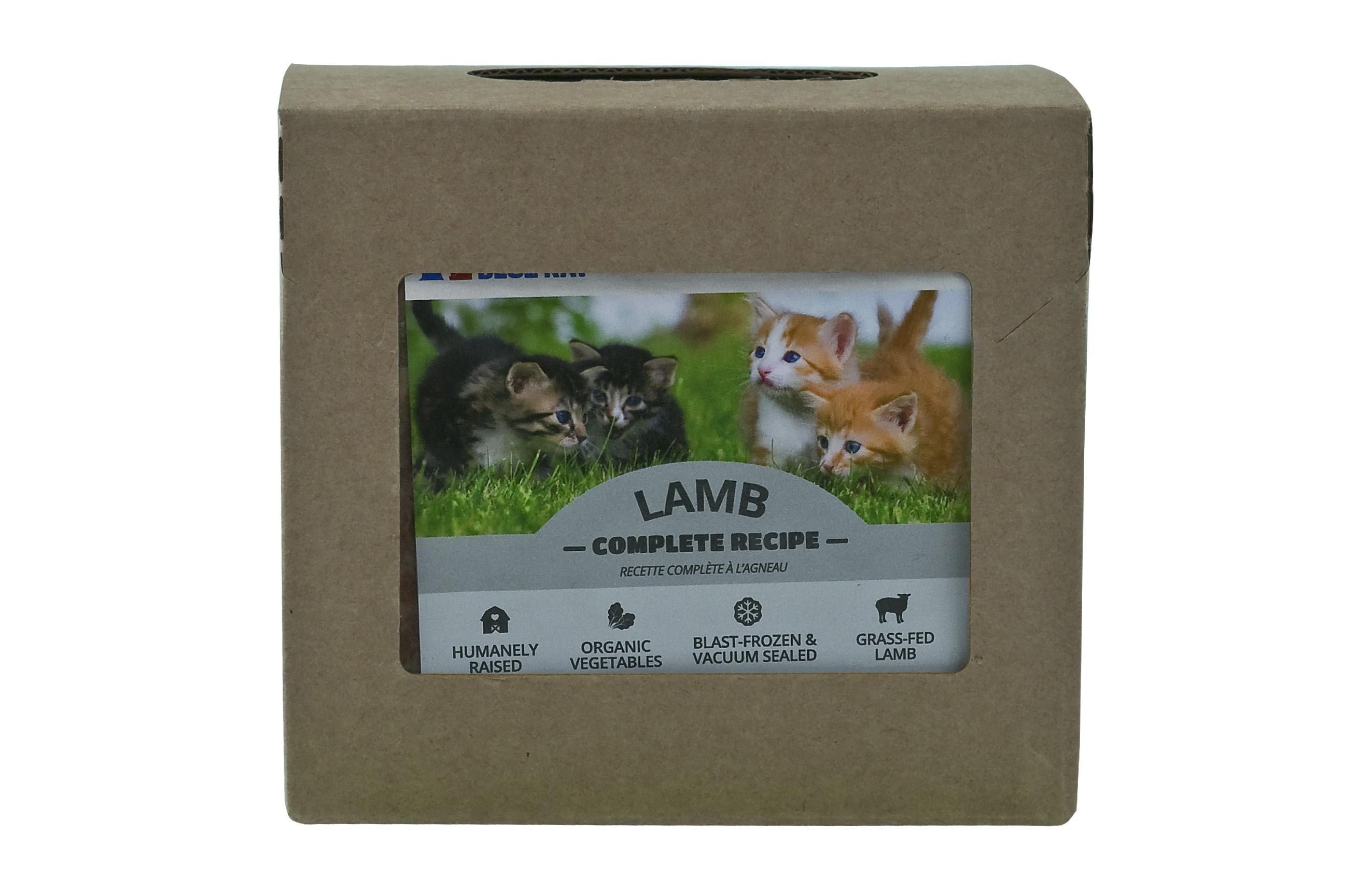 Red Dog Blue Kat Lamb Complete Recipe Frozen Cat Food