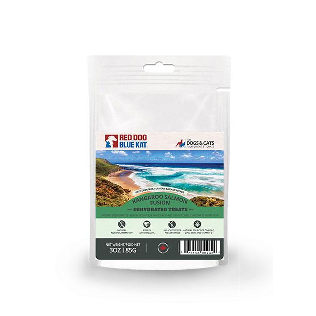Red Dog Blue Kat Kangaroo Salmon Fusion Dehydrated Dog & Cat Treats