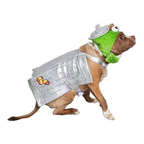 Pet Krewe Sesame Street Oscar the Grouch Pet Costume, X-Large