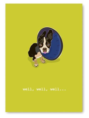 Paper Russells Card Well, Well, Well Get Well Soon
