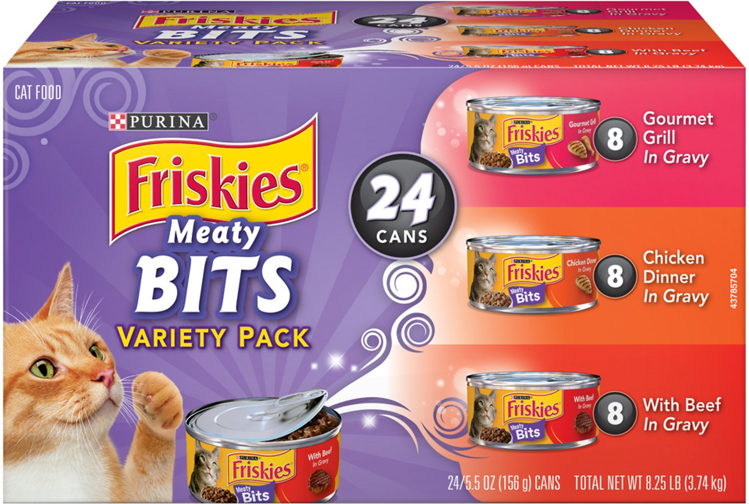 Friskies Meaty Bits Variety Pack Canned Cat Food