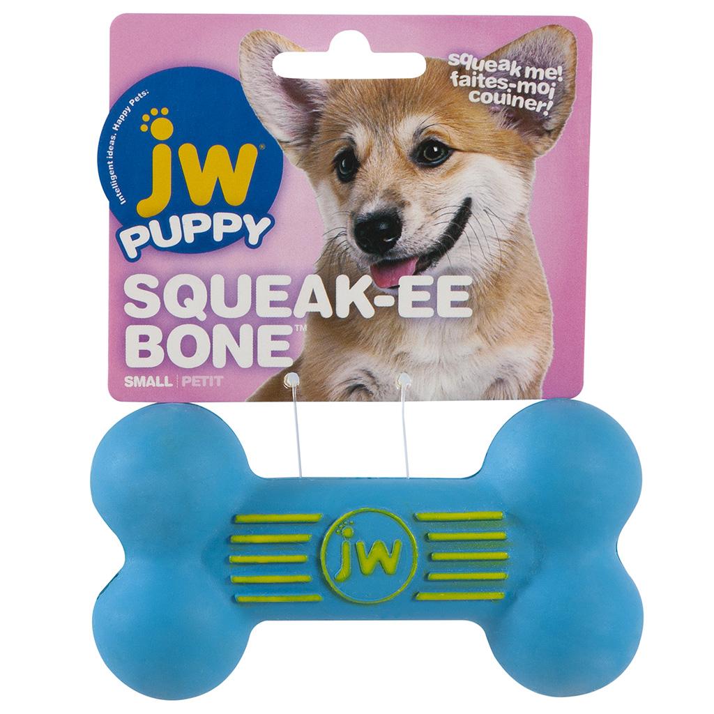 JW Pet Puppy Squeak-ee Bone Dog Toy