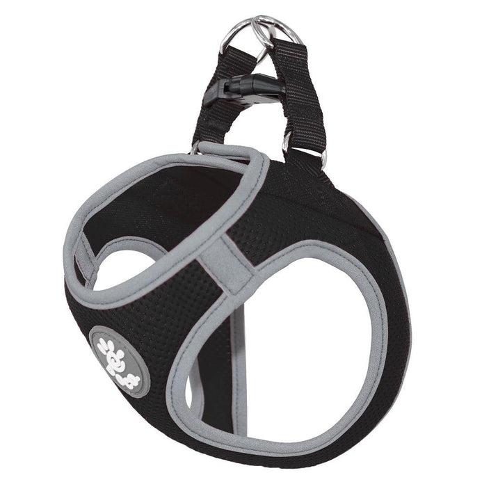 DOCO Athletica QUICK FIT Reflective Dog Harness, Black
