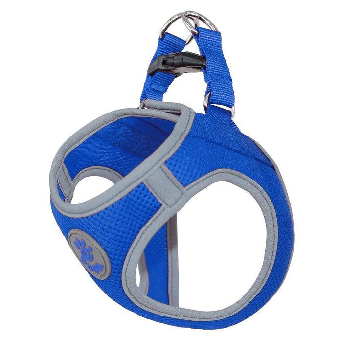 DOCO Athletica QUICK FIT Reflective Dog Harness, Blue
