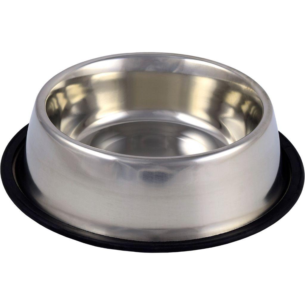 Unleashed Non-Skid Stainless Steel Pet Bowl, 32-oz