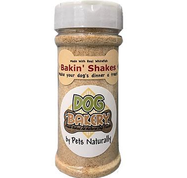 Dog Bakery by Pets Naturally Bakin' Shakes Fish Dog Food Topper, 8-oz