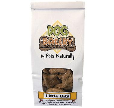 Dog Bakery by Pets Naturally Little Bits Miniatures Dog Treats, 8-oz (Size: 8-oz)