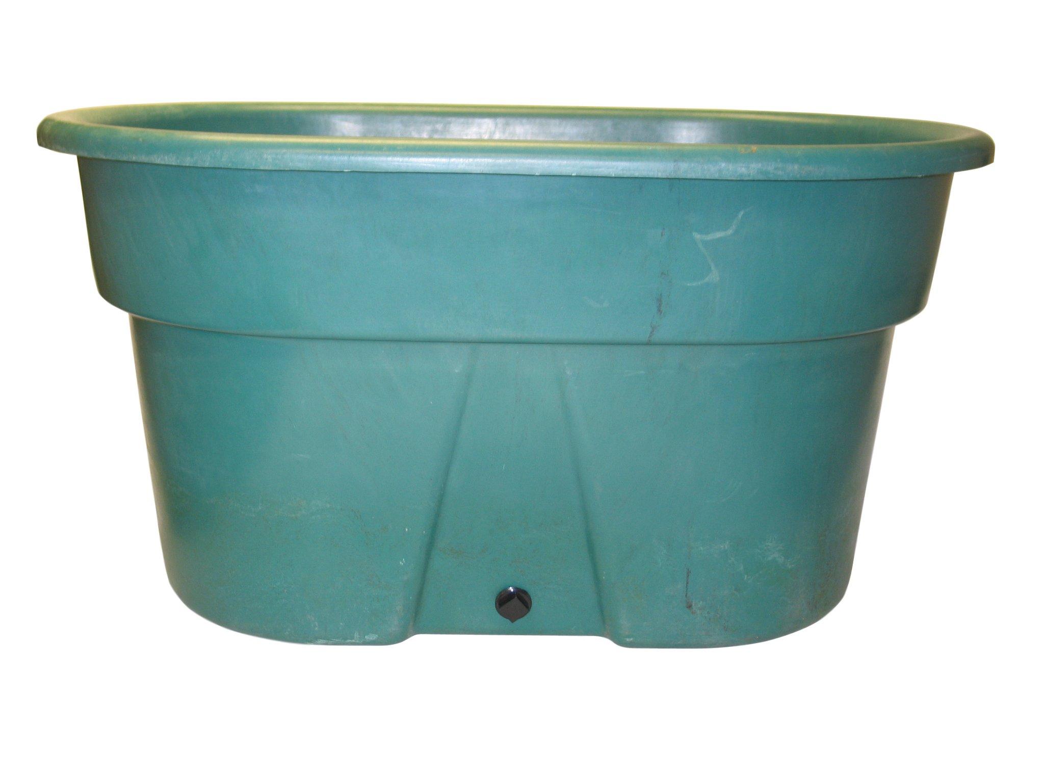 High Country Plastics Aqua Tank Livestock Waterer, 70-gal