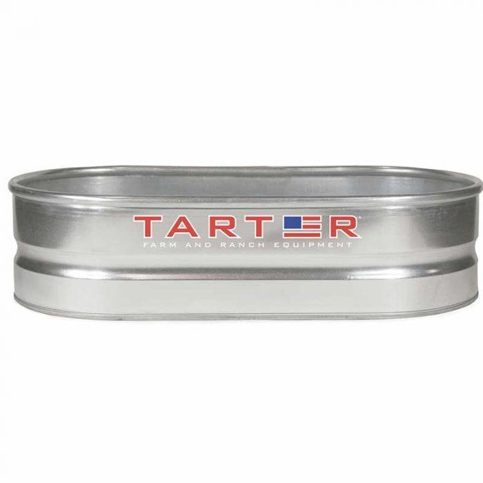 Tarter Galvanized Stock Tank Livestock Waterer, 40-gal
