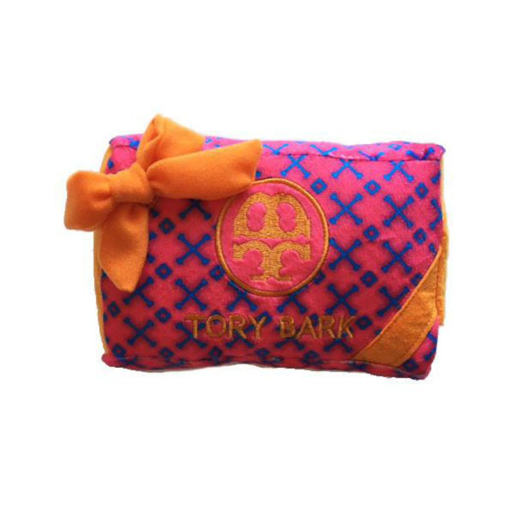 Haute Diggity Dog Tory Bark Gift Box Dog Toy