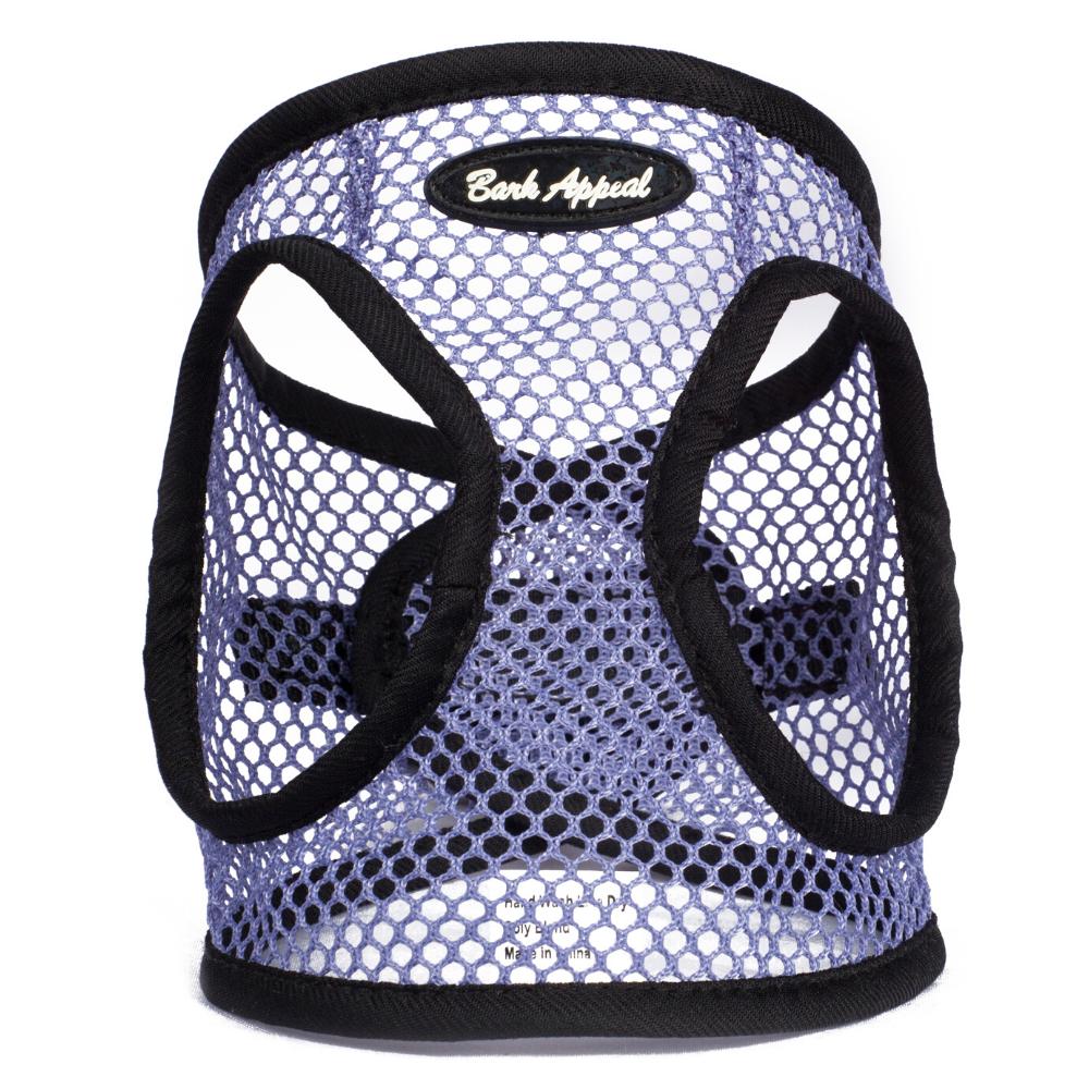 Bark Appeal Netted EZ Wrap Step In Dog Harness, Lavender, X-Small