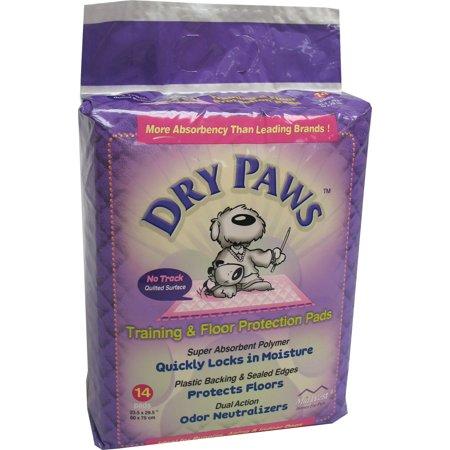MidWest Dry Paws Training & Floor Protection Dog Pad, Large, 14-count