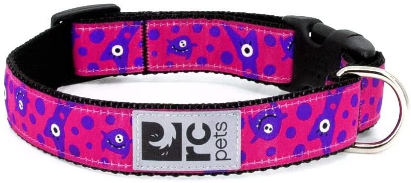 RC Pets Clip Dog Collar, Merry Monster, Medium