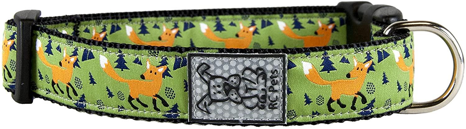 RC Pets Clip Dog Collar, Sly Fox, X-Small
