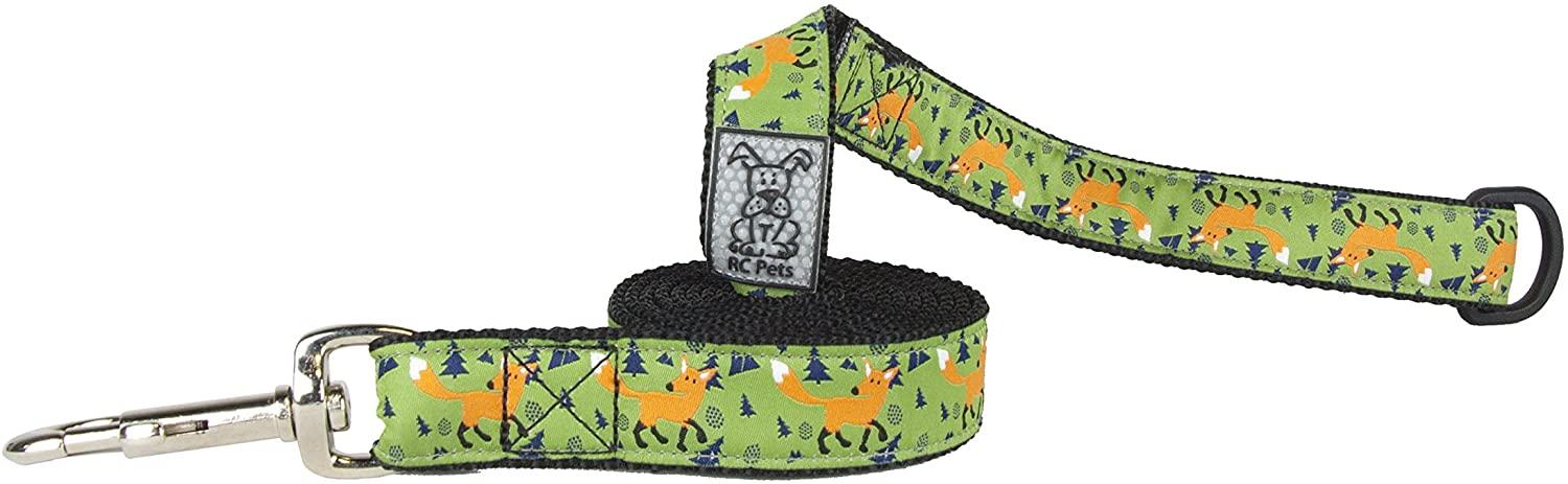 RC Pets Laisse pour chien, Sly Fox, 3/4-po x 6-p