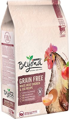 Purina Beyond White Meat Chicken & Egg Recipe Grain-Free Dry Dog Food, 3-lb