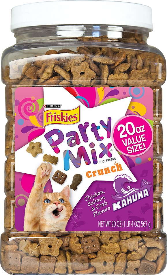 Friskies Party Mix Crunch Kahuna Cat Treats