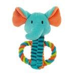 Chomper Mini Twist Rope Elephant