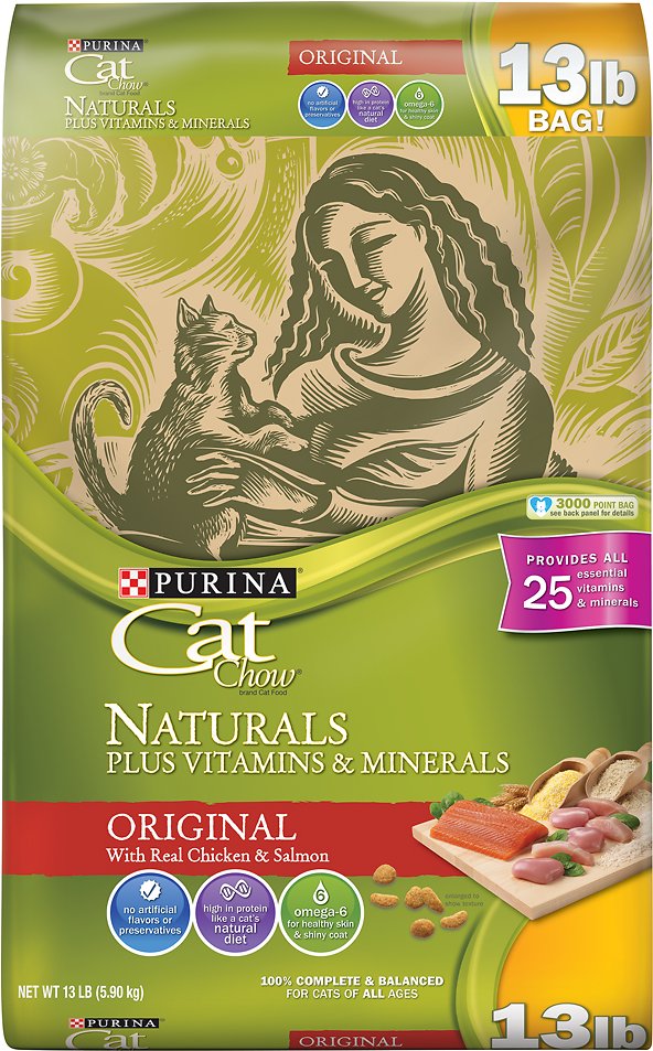 Cat Chow Naturals Original with Real Chicken & Salmon Dry Cat Food