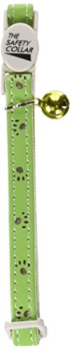 Savvy Tabby Sparkle Paw Cat Collar, Green