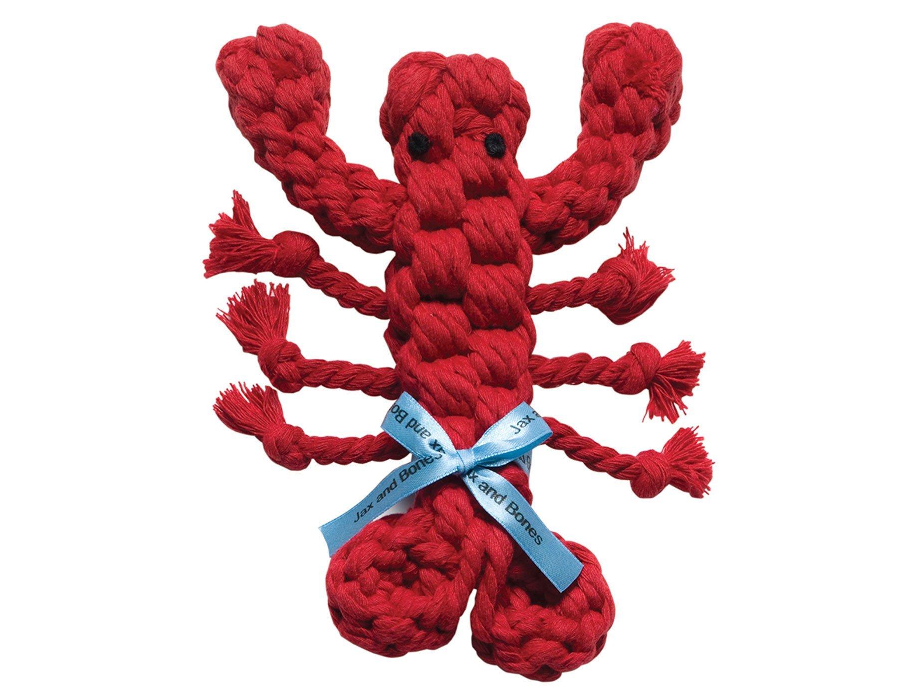 Jax & Bones Louie the Lobster Rope Dog Toy
