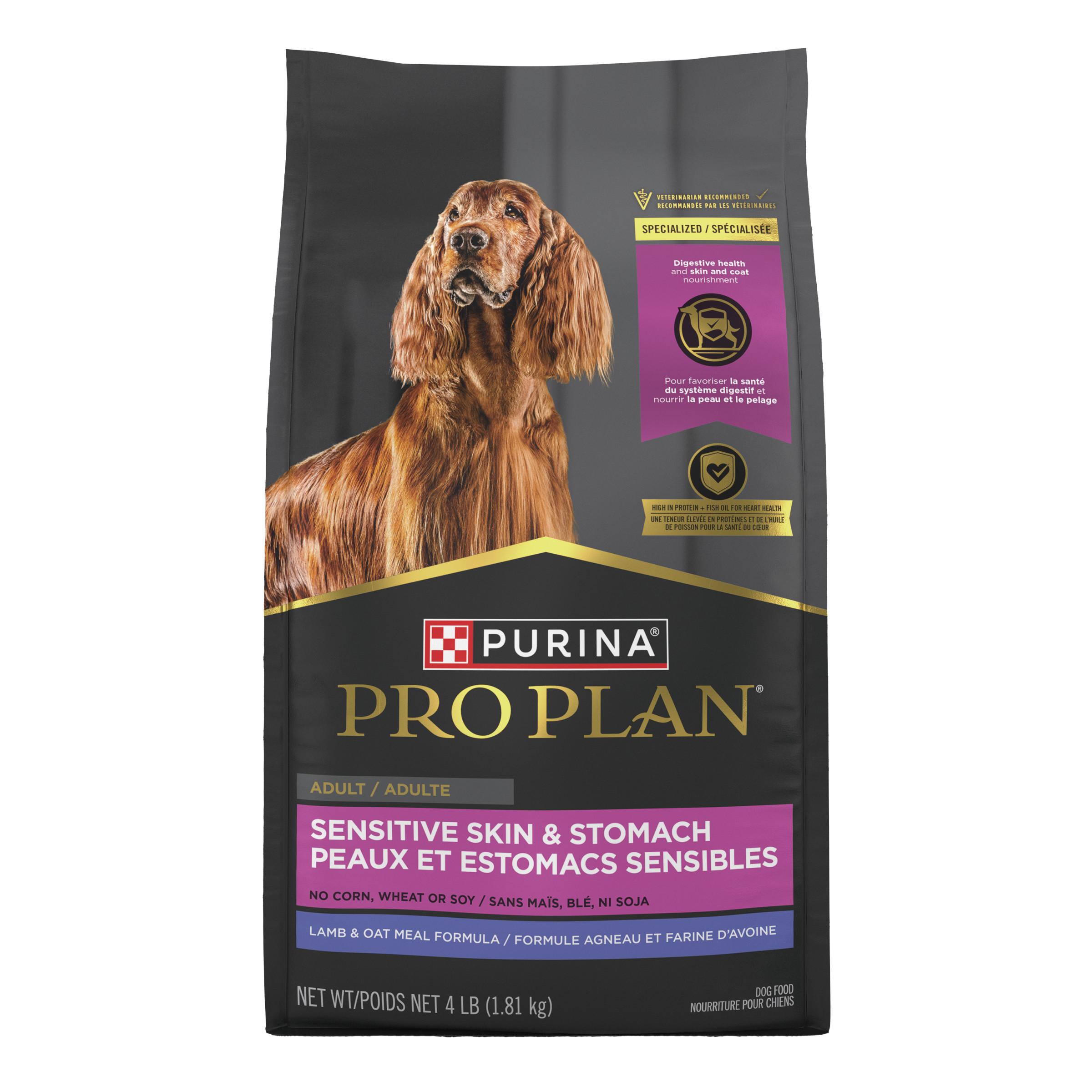 Purina Pro Plan Sensitive Skin & Stomach Lamb & Oat Meal Adult Dry Dog Food