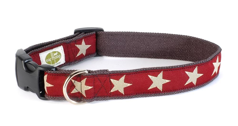 Earthdog Adjustable Dog Collar, Kody Red