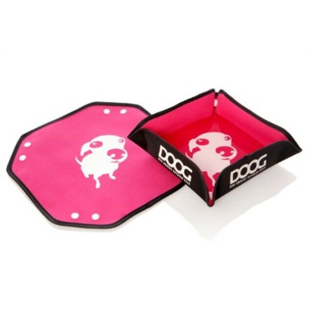 DOOG Portable Water Bowl, Pink