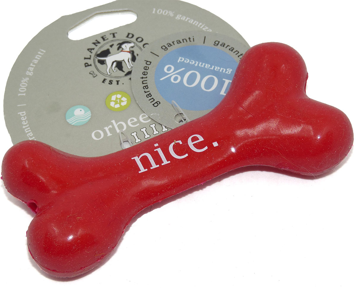 Planet Dog Holiday Nice Funny Bone, Small