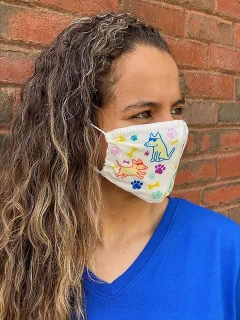 Teddy the Dog Face Mask - Dog's Life, Small