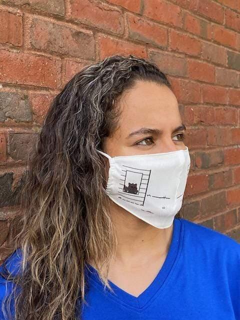 Teddy the Dog Face Mask- Social Distancing, Small