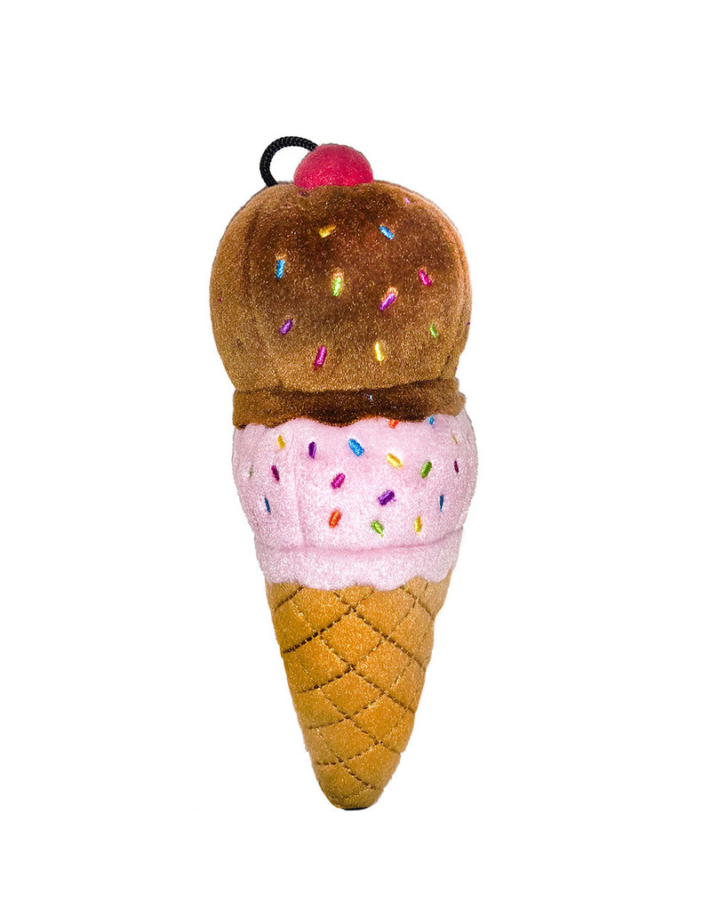 Huxley & Kent Power Sundae Cone Dog Toy, Large