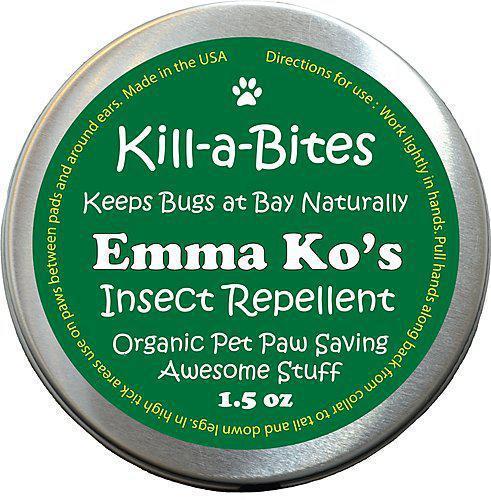 Emma Ko's Kill-a-Bites Pet Insect Repellent, 1.5 oz tin