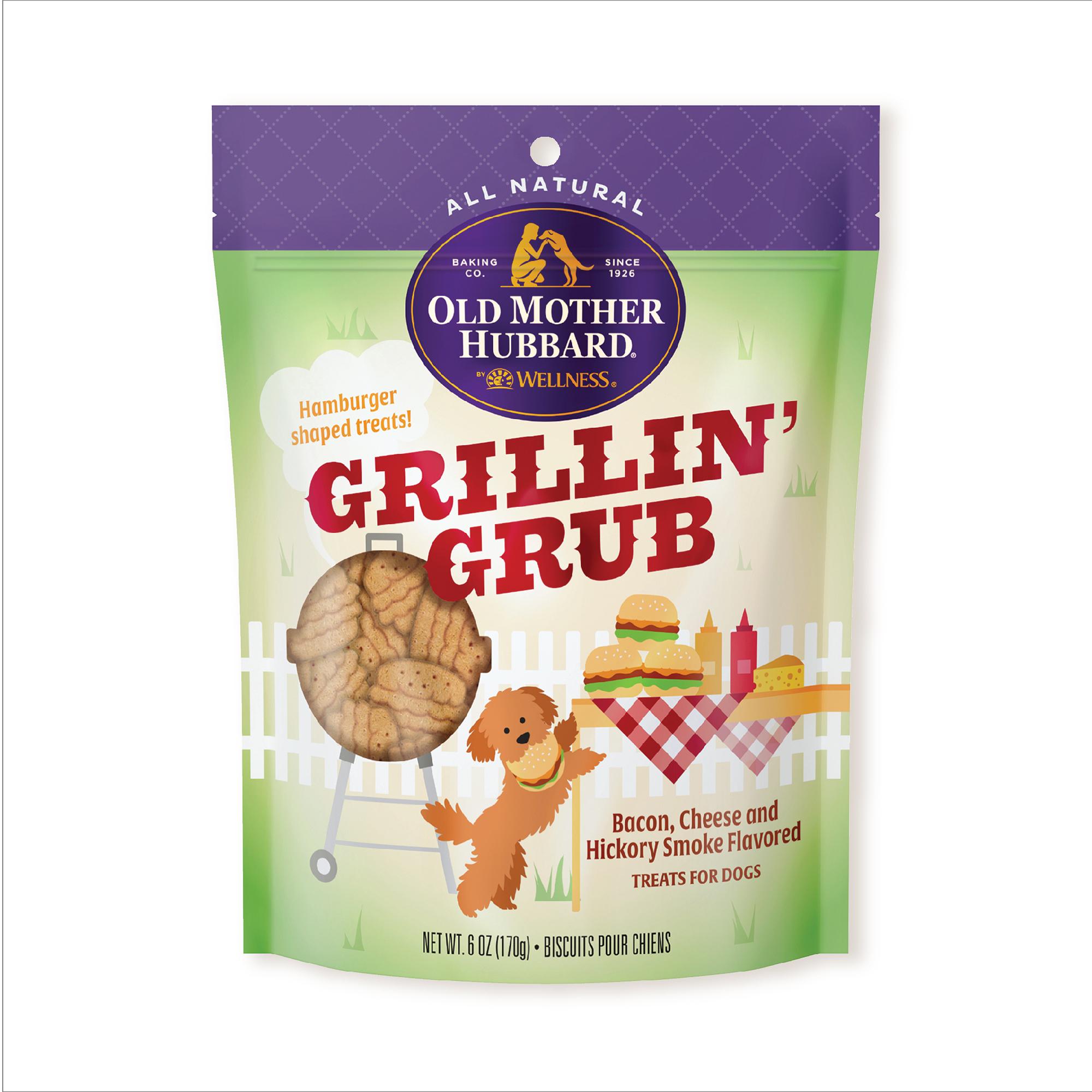 Old Mother Hubbard Grillin' Grub Dog Treats, 6-oz